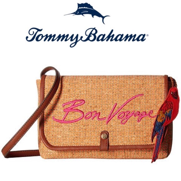 Tommy Bahama Bags Tommy Bahama Bon Voyage Clutch Crossbody Bag